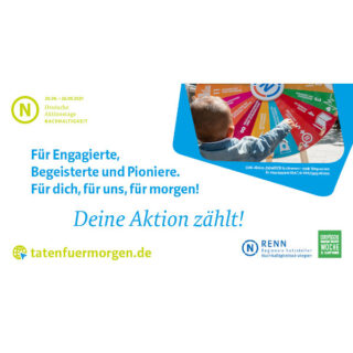 Deutsche Aktionstage Nachhaltigkeit – jetzt bewerben