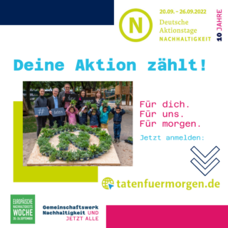 Deutsche Aktionstage Nachhaltigkeit 2022