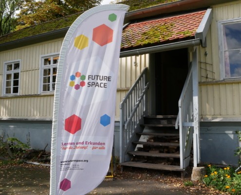 auch Future Space zeigte spannende Experimente zum Wasserkreislauf